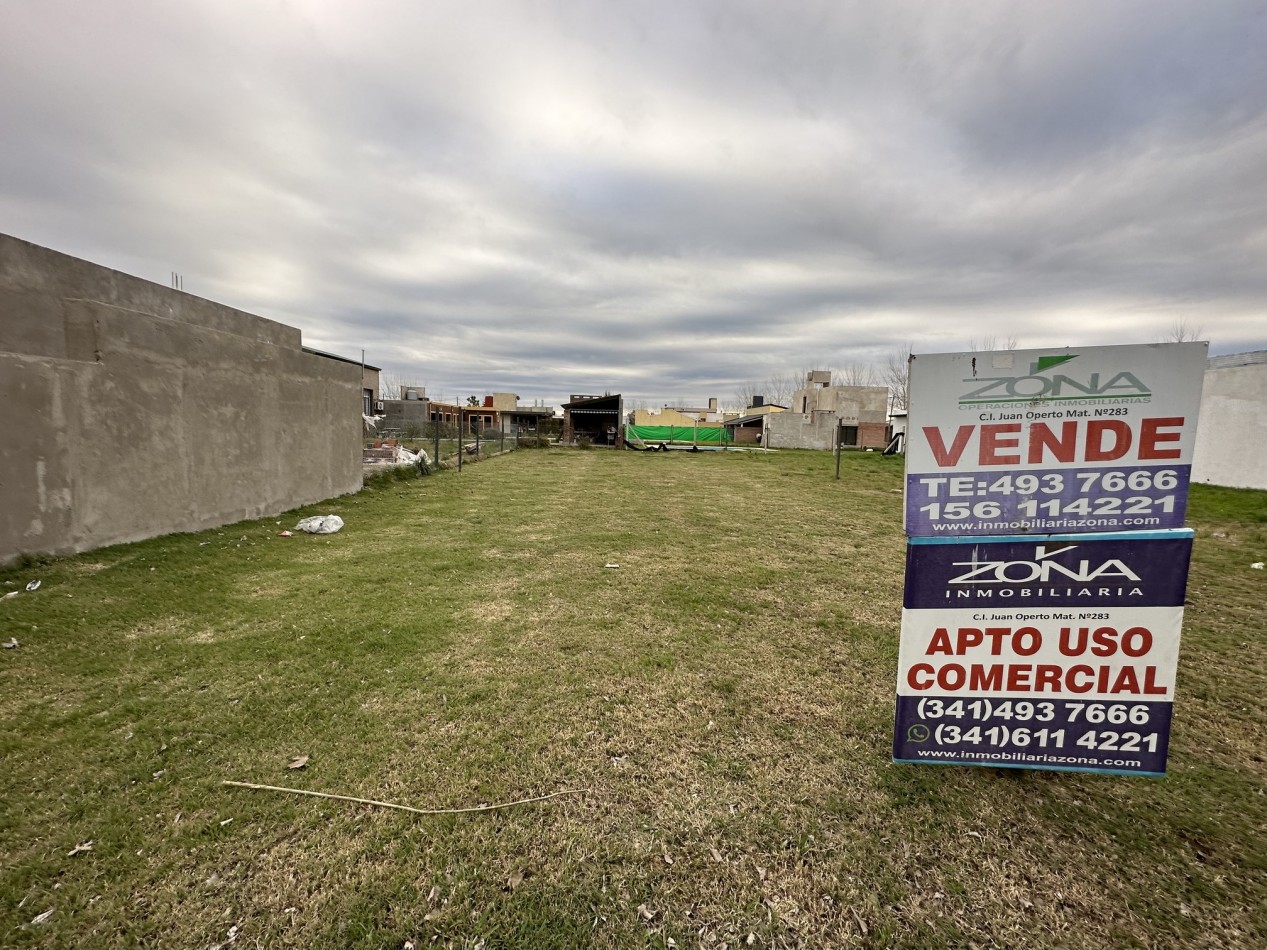 Venta Lote comercial sobre boulevard Tierra de Sueños 3