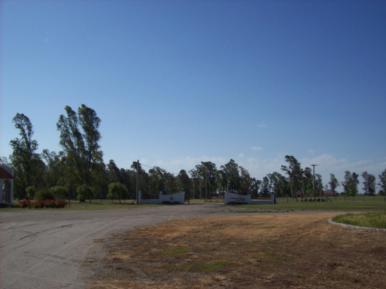 Lote en Chacras del Rincon Timbues. Recibo depto. Rosario.