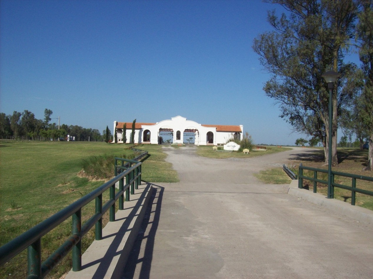 Lote en Chacras del Rincon Timbues. Recibo depto. Rosario.