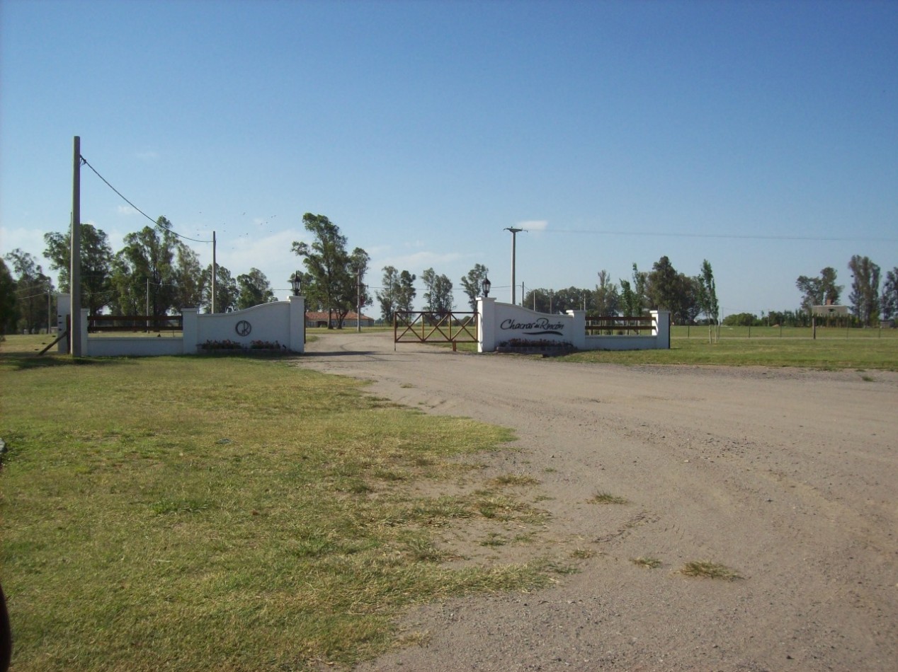 Lote en Chacras del Rincon Timbues. Recibo depto. Rosario.