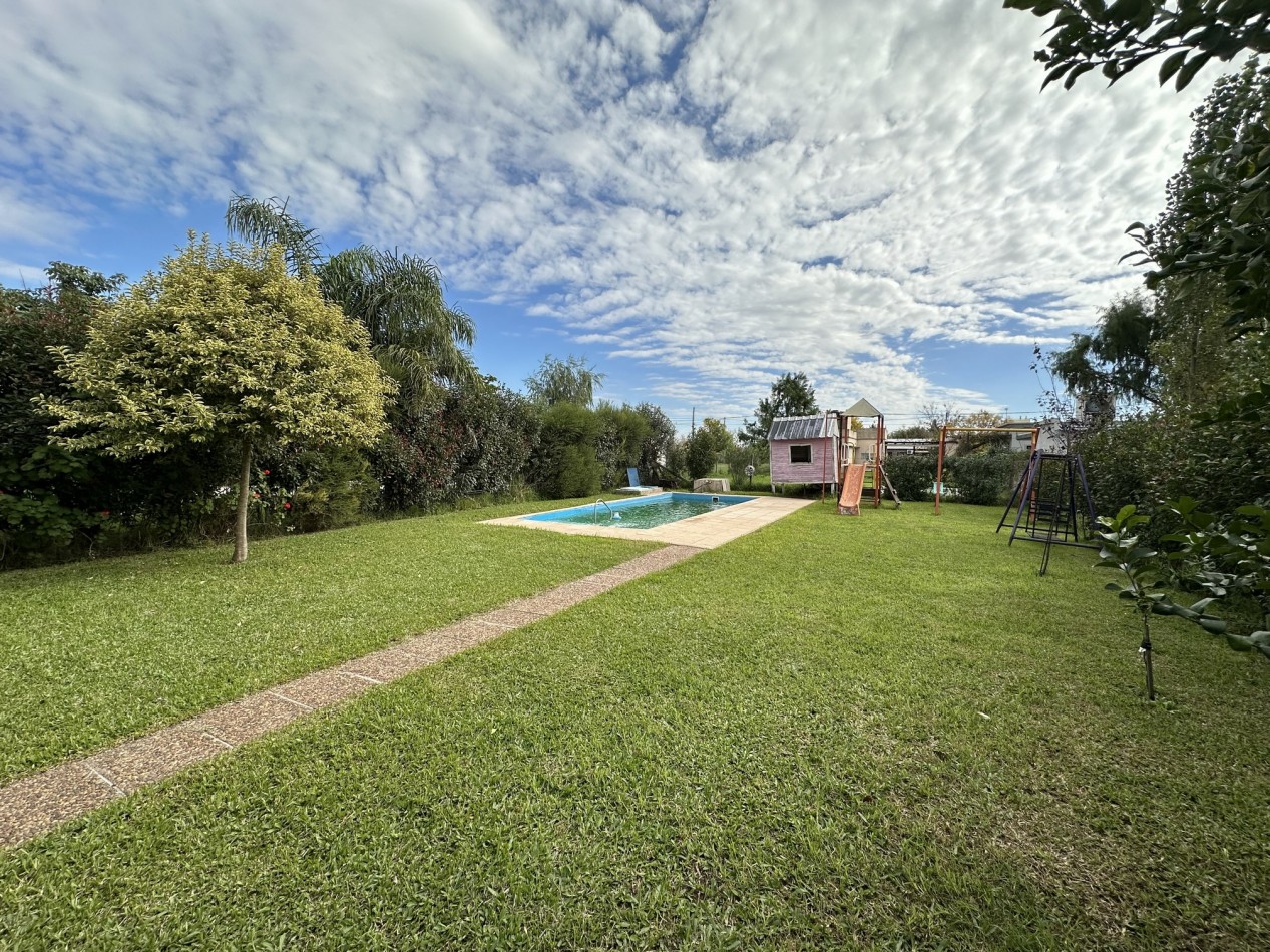 Alquiler Casa 3 dorm. amoblada con piscina