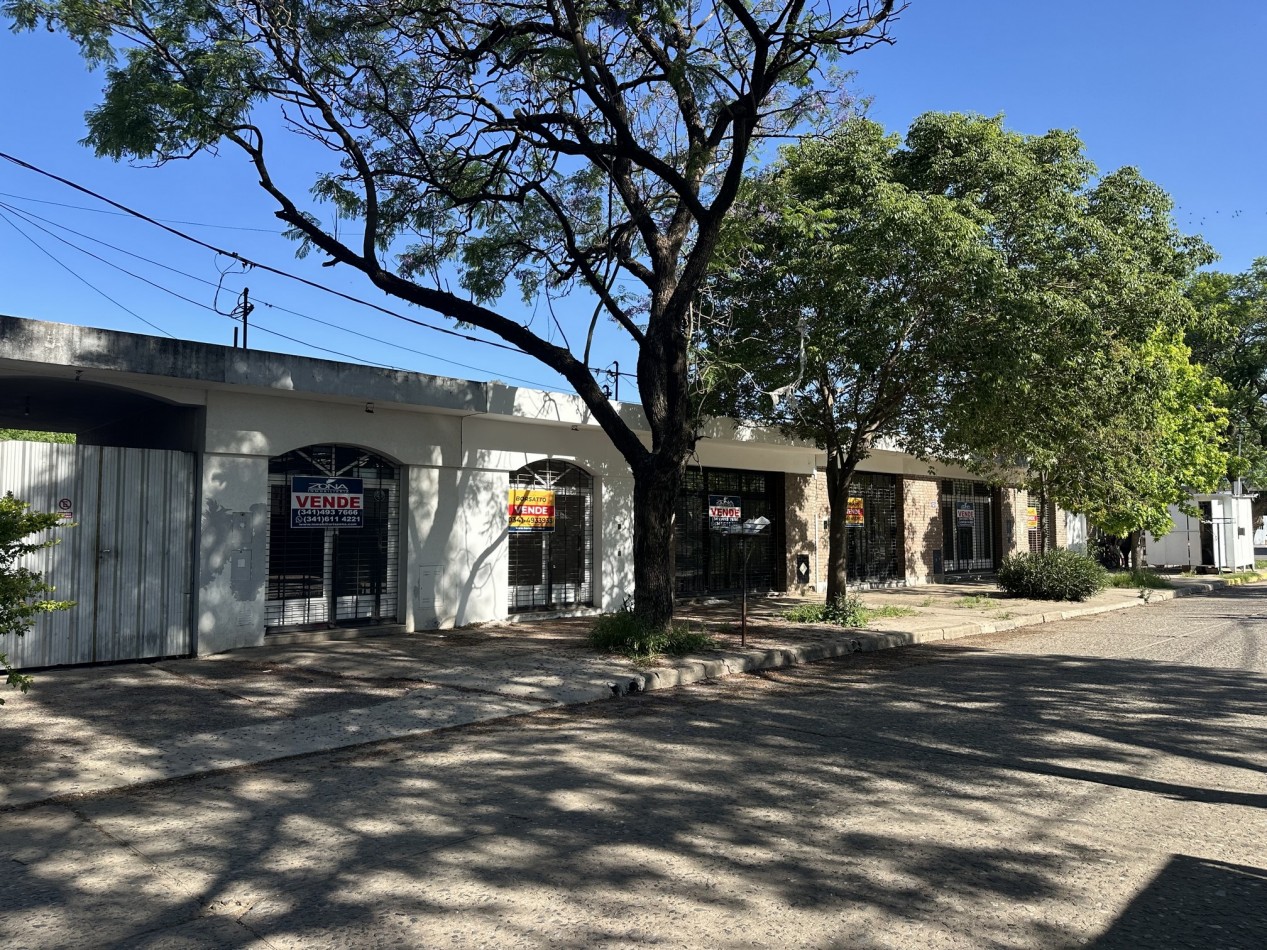 Locales comerciales + galpon en venta