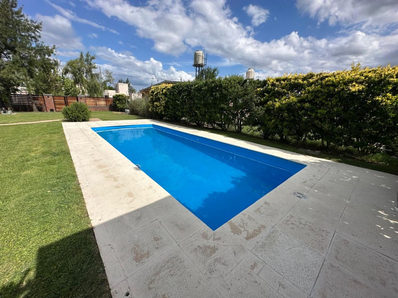 Venta Terreno parquizado con piscina en Tierra de Sueños 2