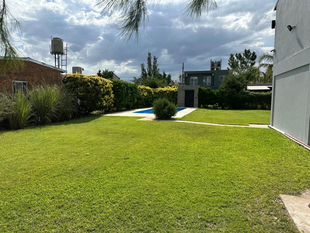 Venta Terreno parquizado con piscina en Tierra de Sueños 2